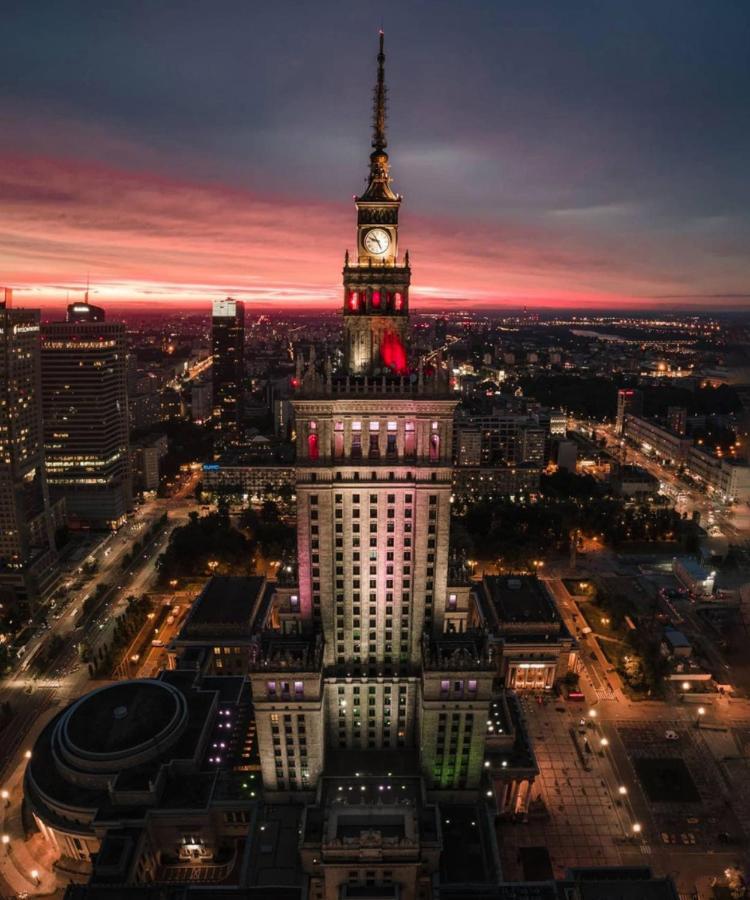 Apartamento Super Beauty Metro Wifi 65'Tv Netflix Hbo Appletv+ Varsovia Exterior foto