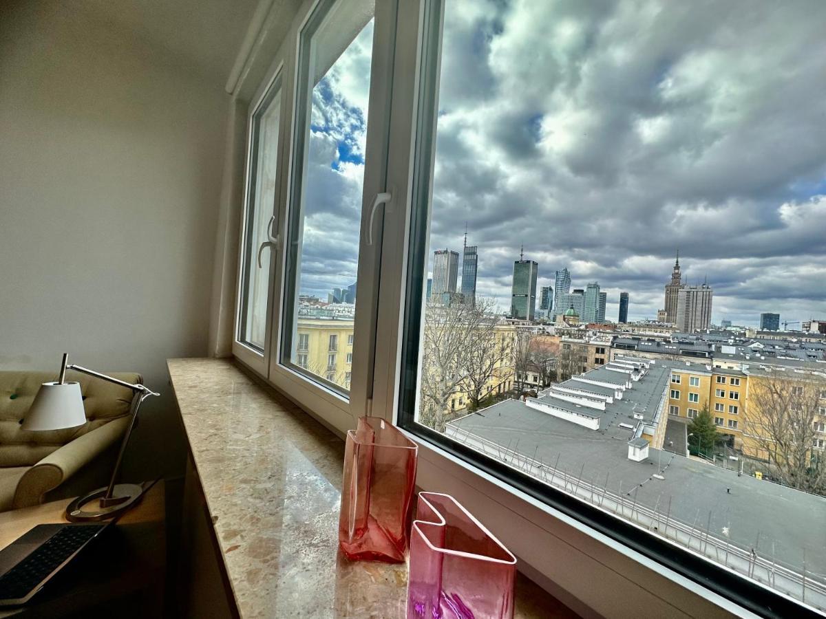 Apartamento Super Beauty Metro Wifi 65'Tv Netflix Hbo Appletv+ Varsovia Exterior foto